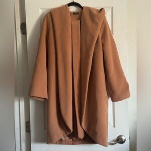 VENUS Women's Camel Cape Coat